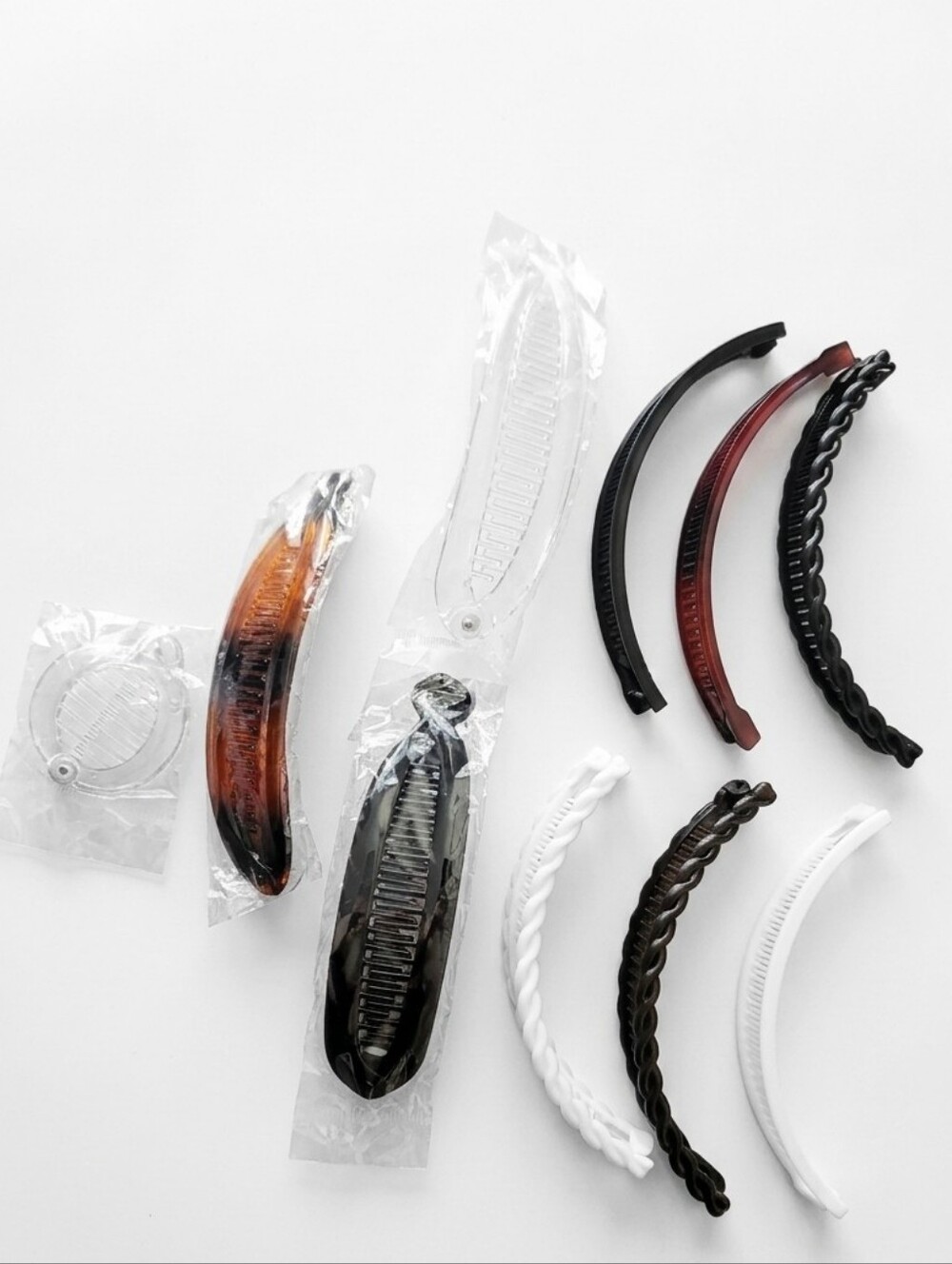 Hair Clip Set Of 10 NWOT